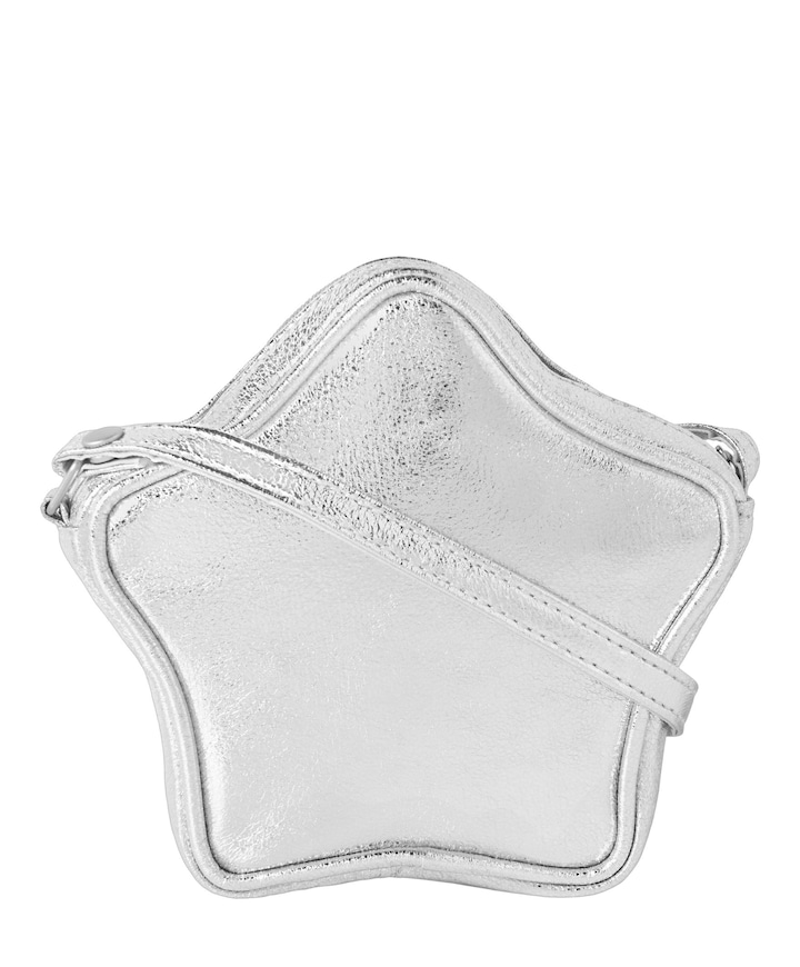 Meisjes tas zilver