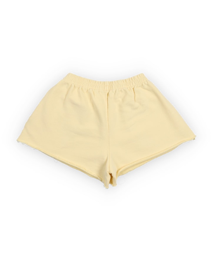 TNS Logo Short meisjes korte broek geel