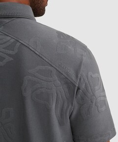 Heren polo blauw