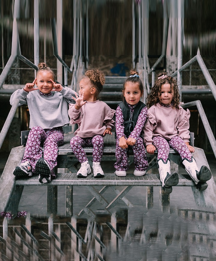 Meisjes longsleeve roze