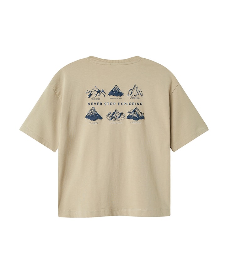 Jongens t-shirt ecru