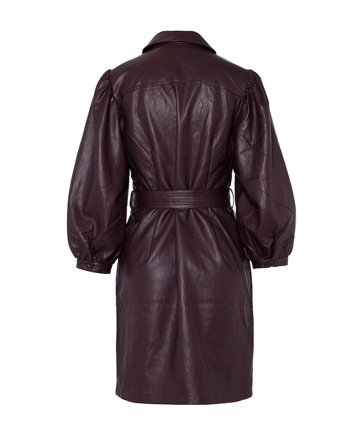 Dames jurk bordeaux