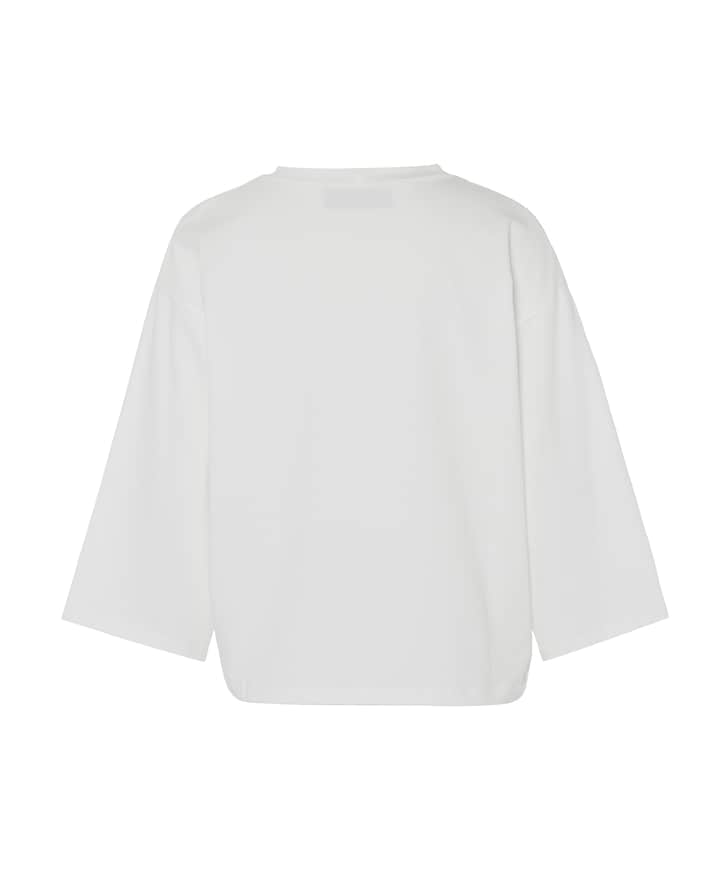Dames longsleeve ecru