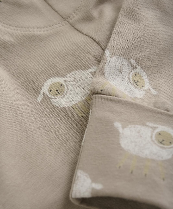 Unisex Sibley regular fit broek  beige