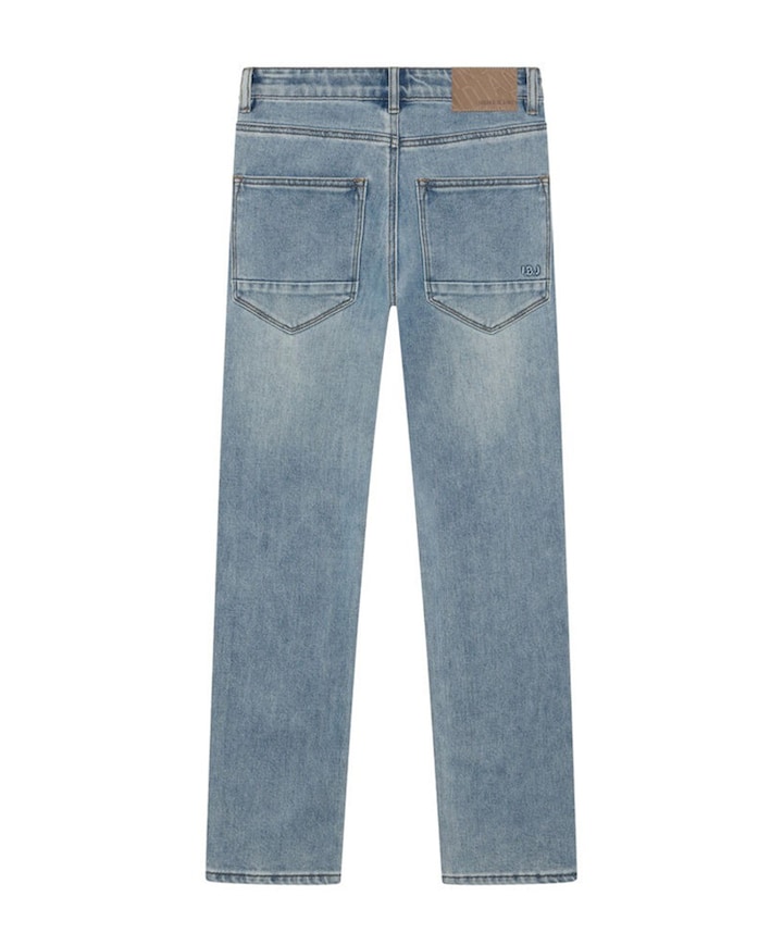 2552 Wide Straight Blue jongens jeans blauw