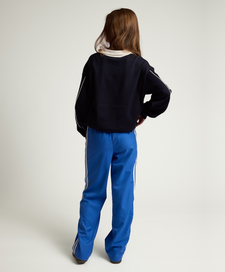 meisjes pantalon blauw