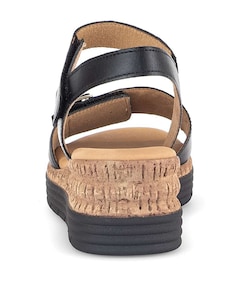 dames sandalen zwart