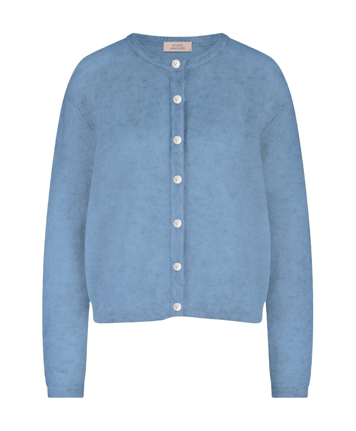 Dames vest blauw