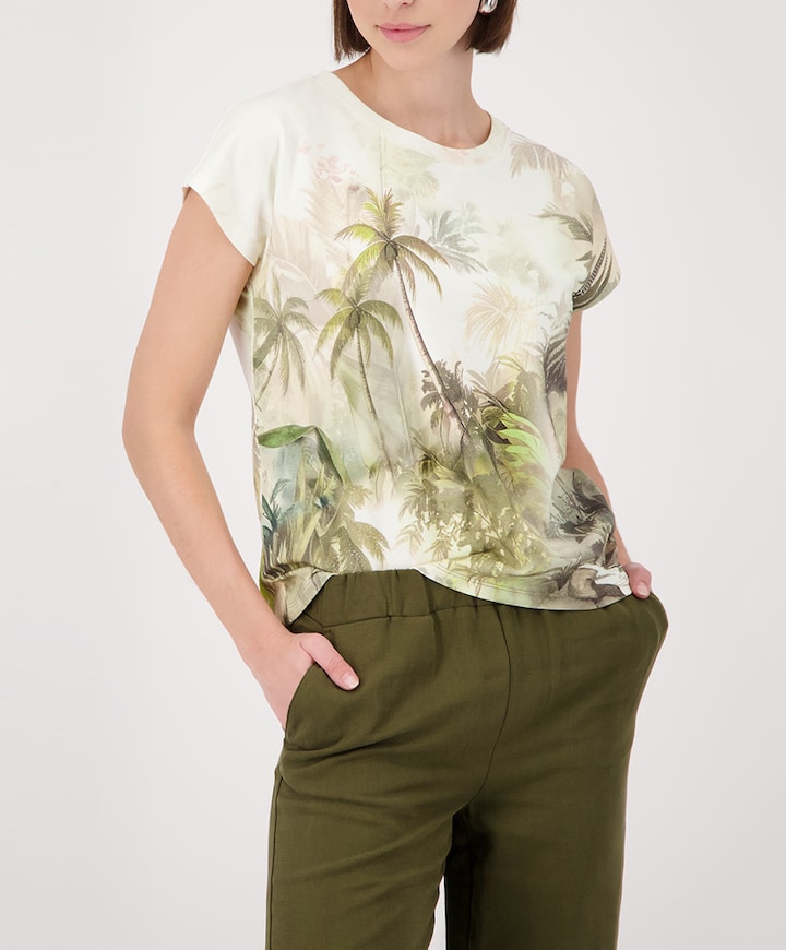Dames T-shirt groen