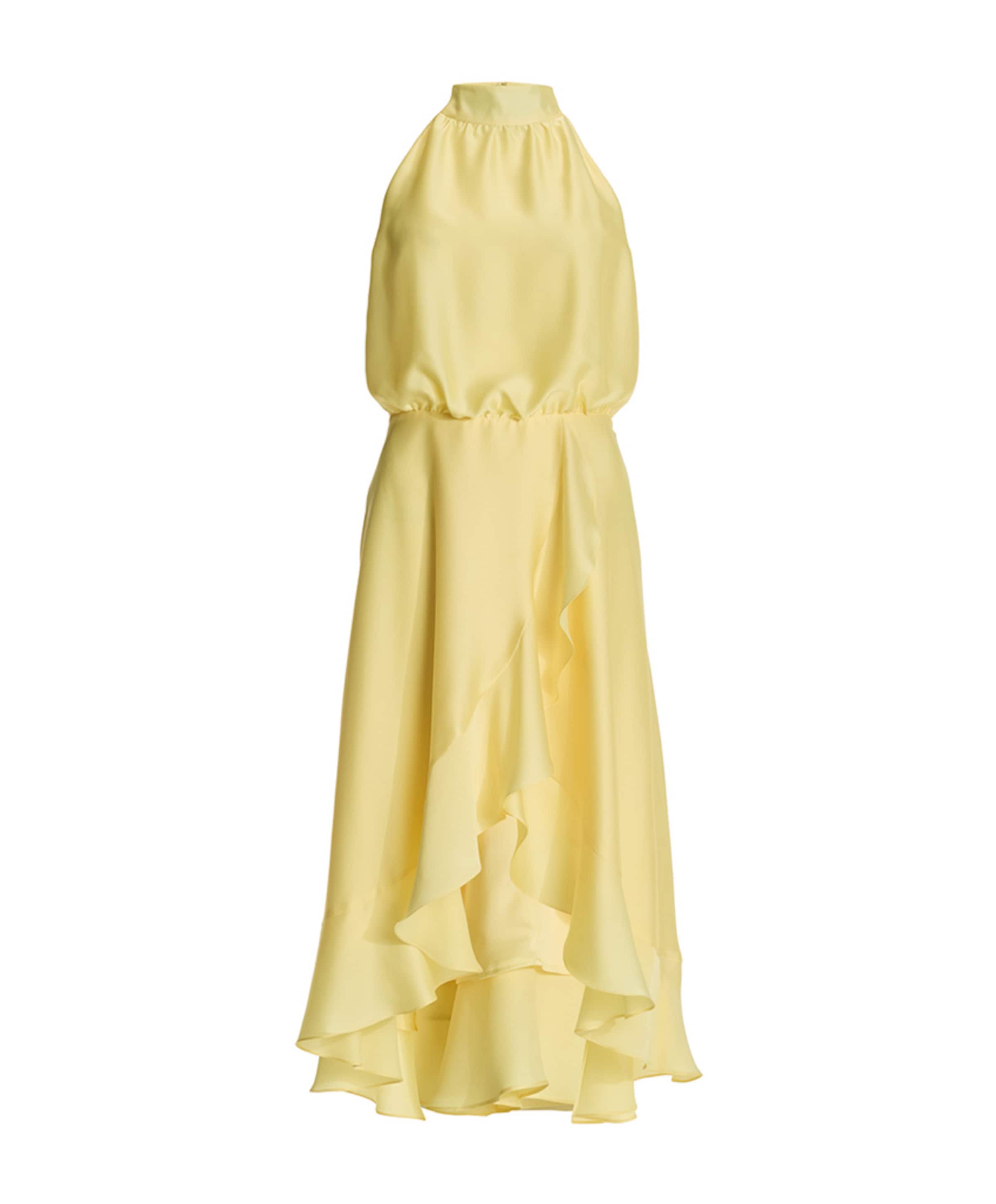 Dames jurk geel