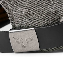 Heren hoofdaccessoire grijs