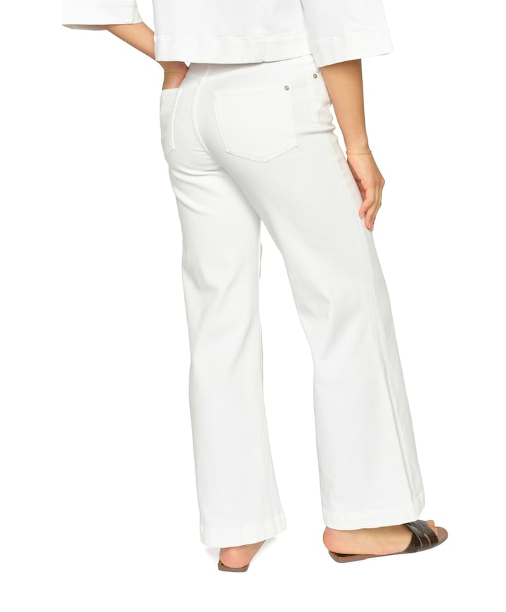 MMDara Deluxe dames jeans wit