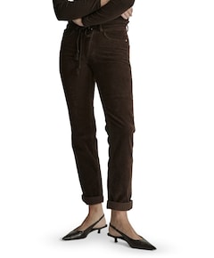 Bobby - Vintage Corduroy - 001 - Bl dames broek bruin