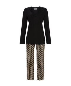 Dames pyjamaset zwart