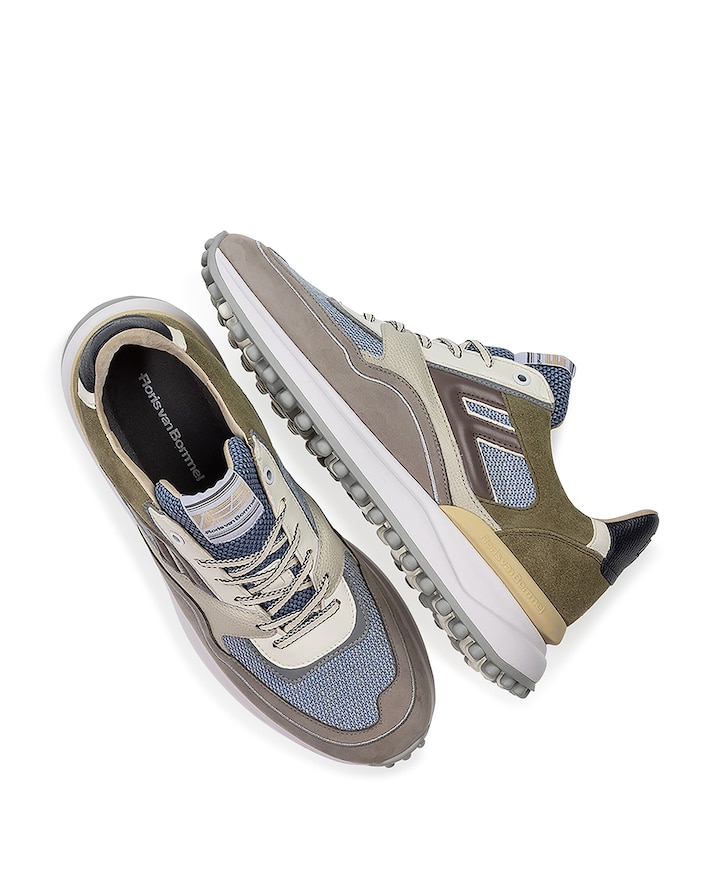 heren sneakers blauw