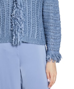 Dames vest blauw