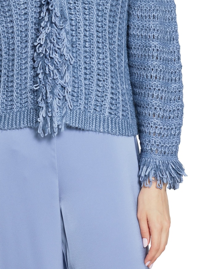 Dames vest blauw