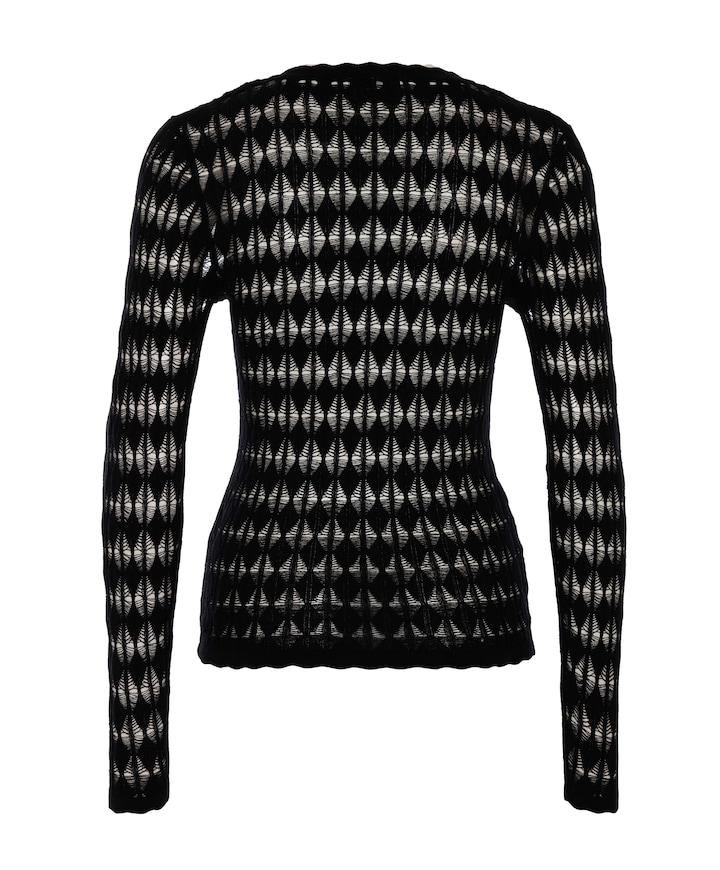 Dames sweater zwart