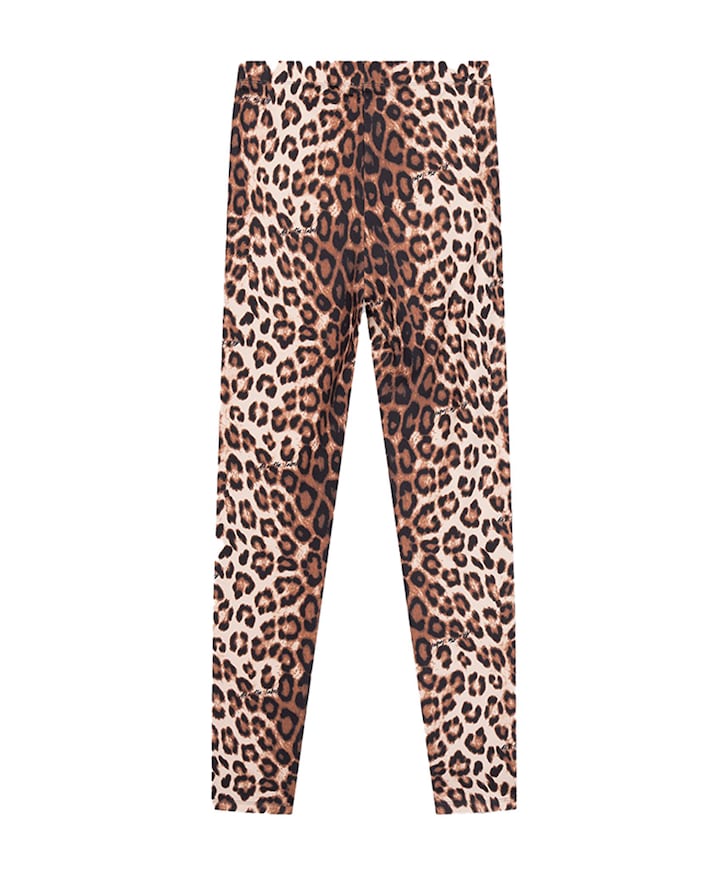 LEOPARD dames broek beige