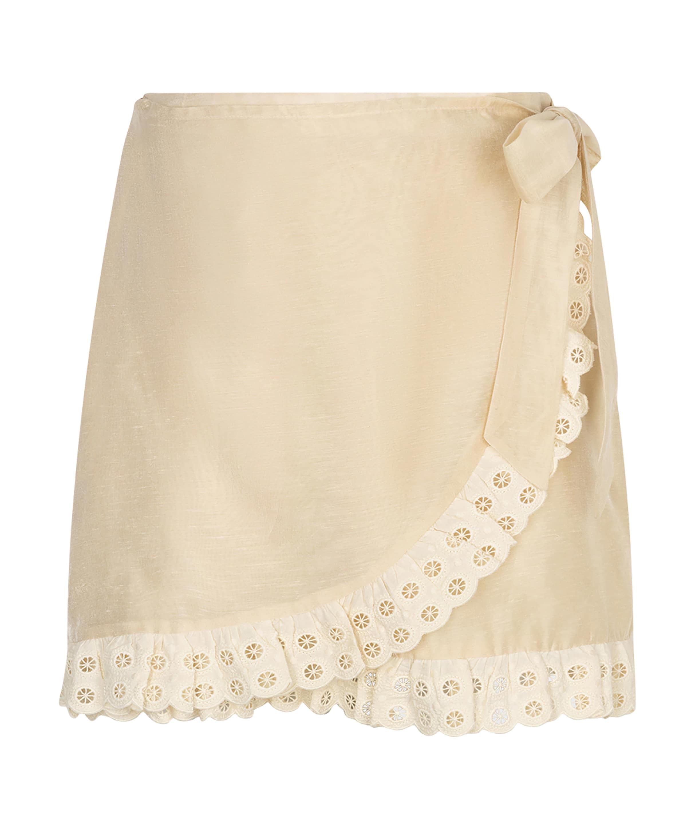 Dames rok beige