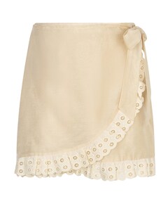 Dames rok beige