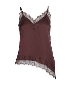 Dames top bruin
