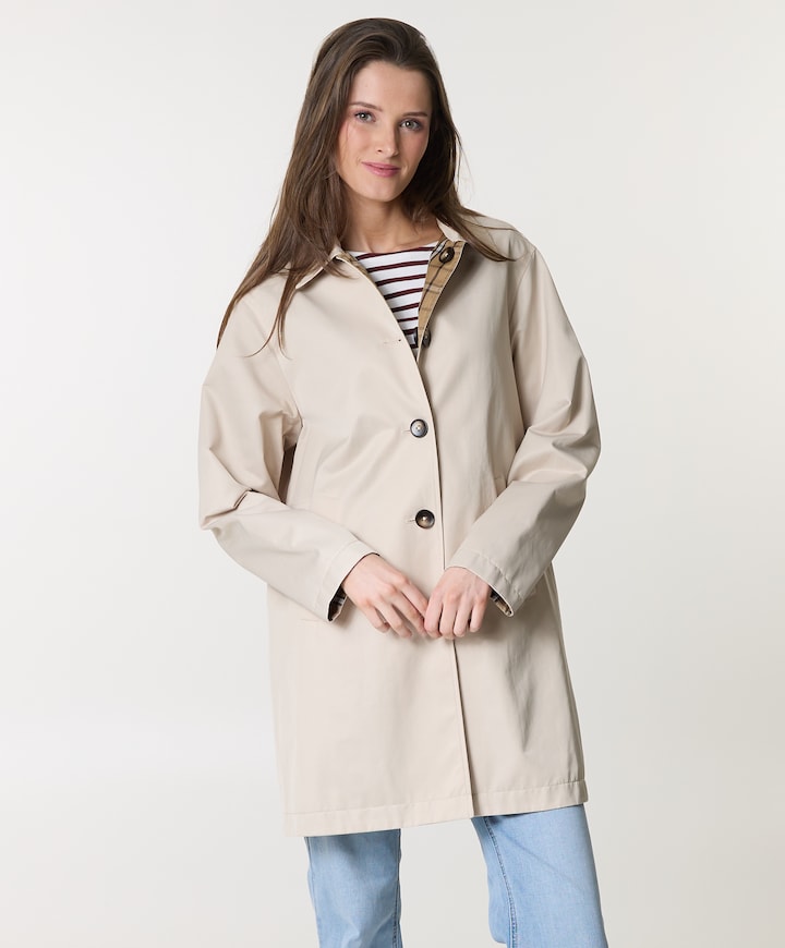Dames jas beige