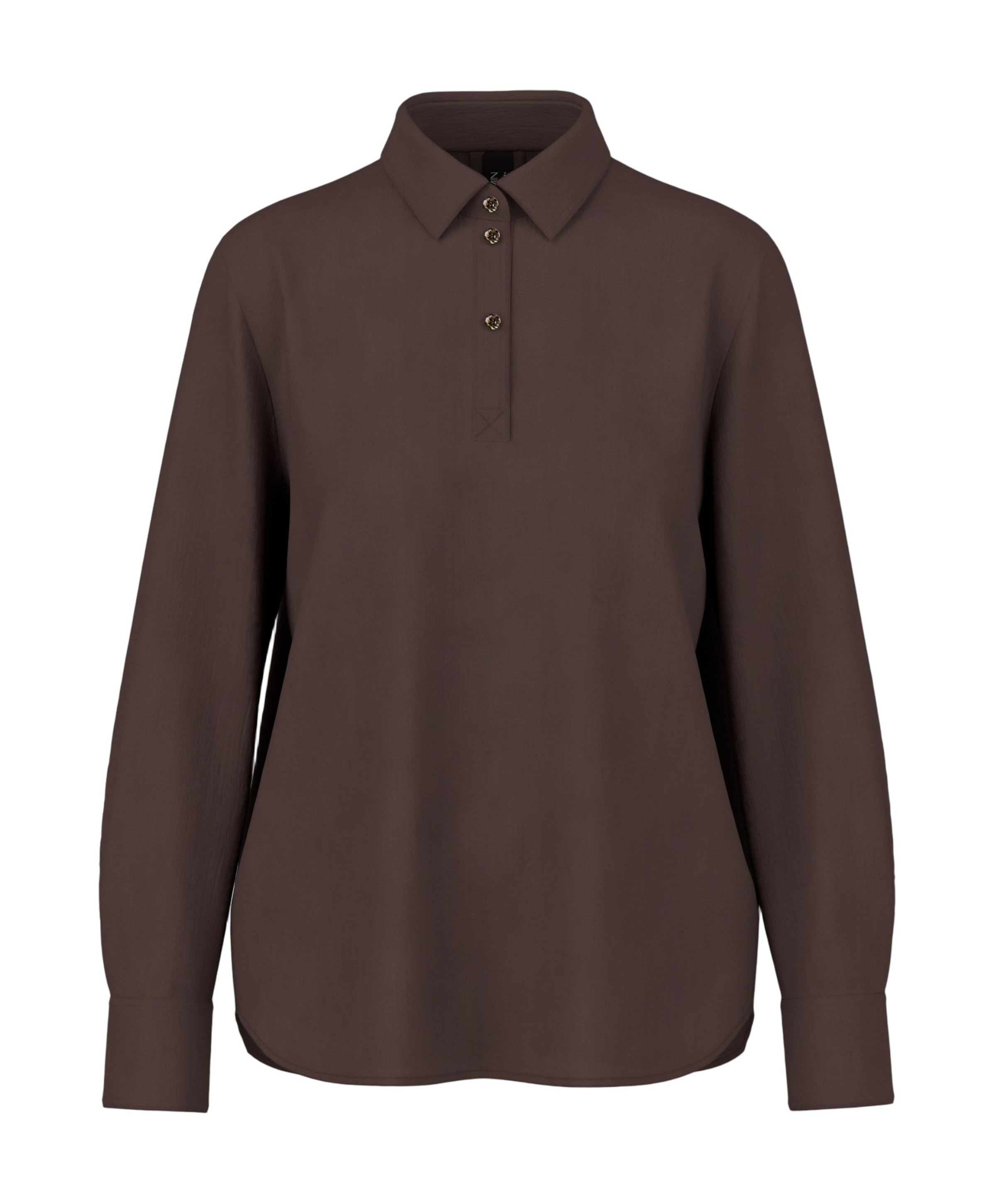 Dames blouse bruin