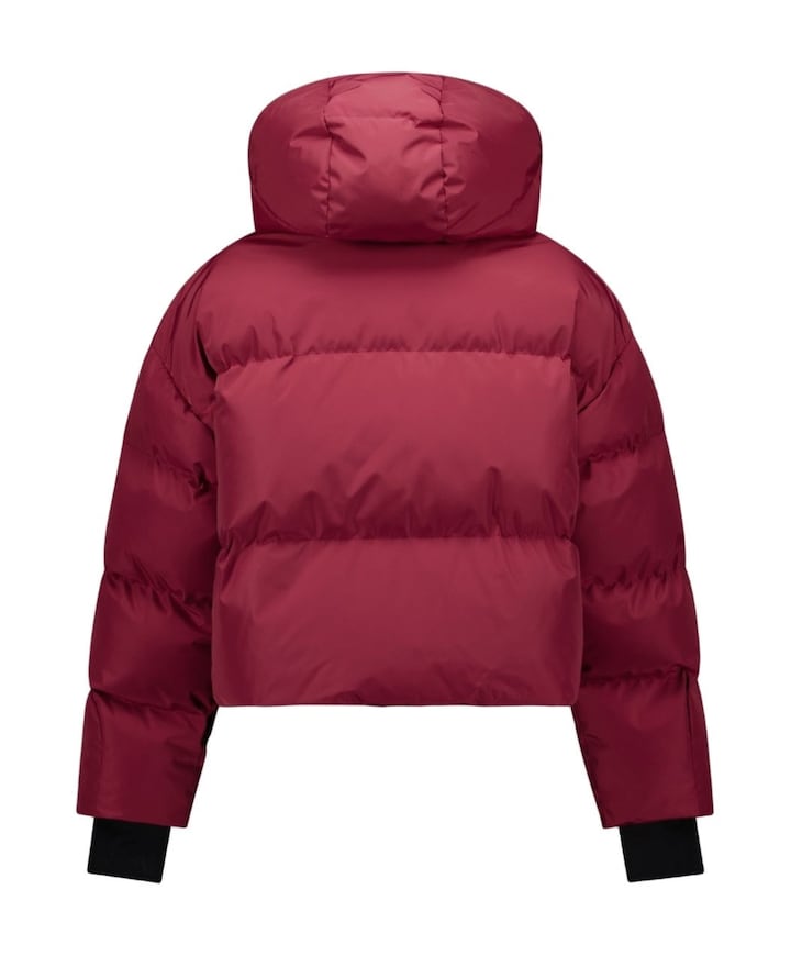 Dames ski-jas rood