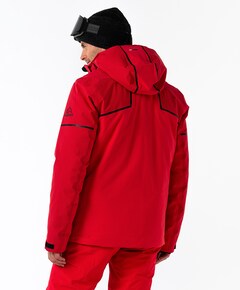 Heren ski-jas rood