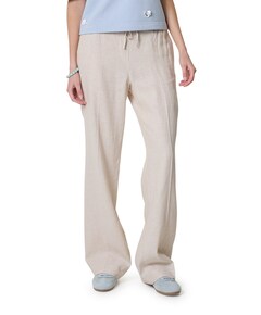 Claudette Linen/Visco Melange L33 dames broek beige