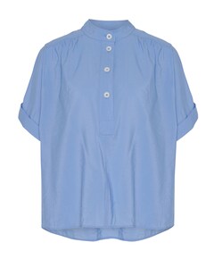 Dames blouse blauw