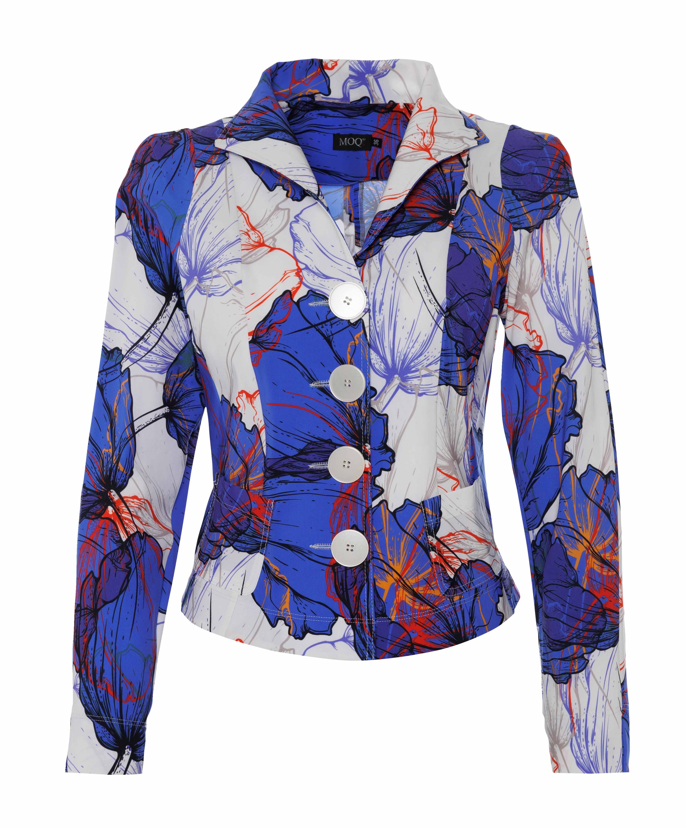 Dames blazer blauw