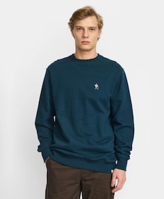 Heren sweater blauw