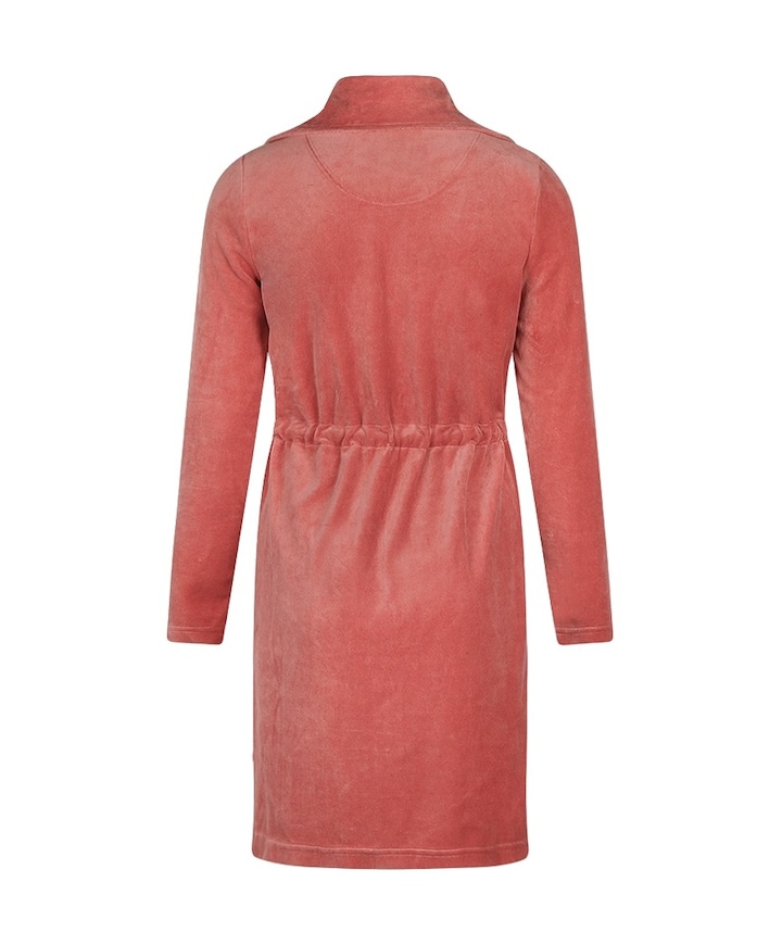 Dames ochtendjas oranje