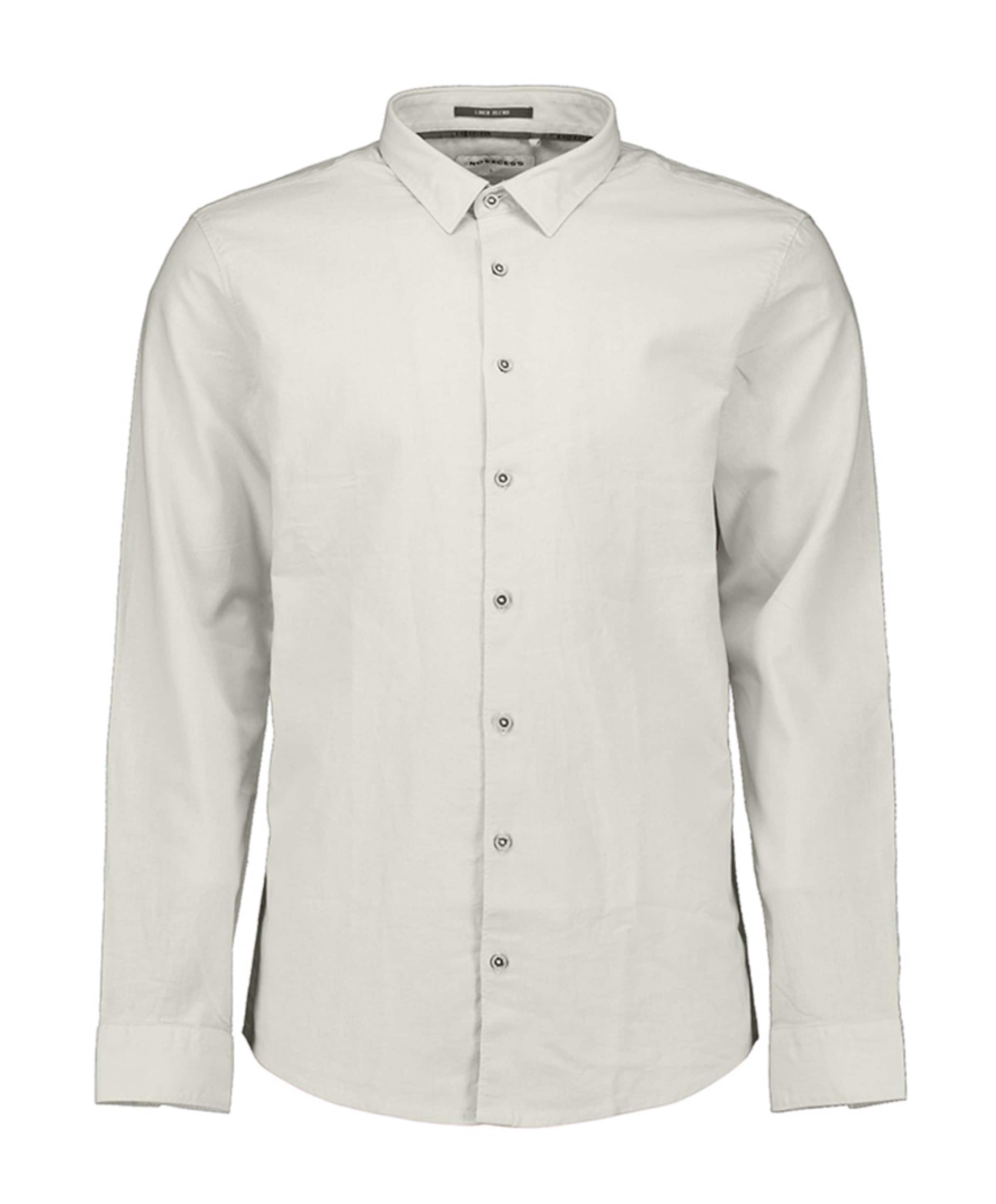 Heren overhemd lange mouw groen