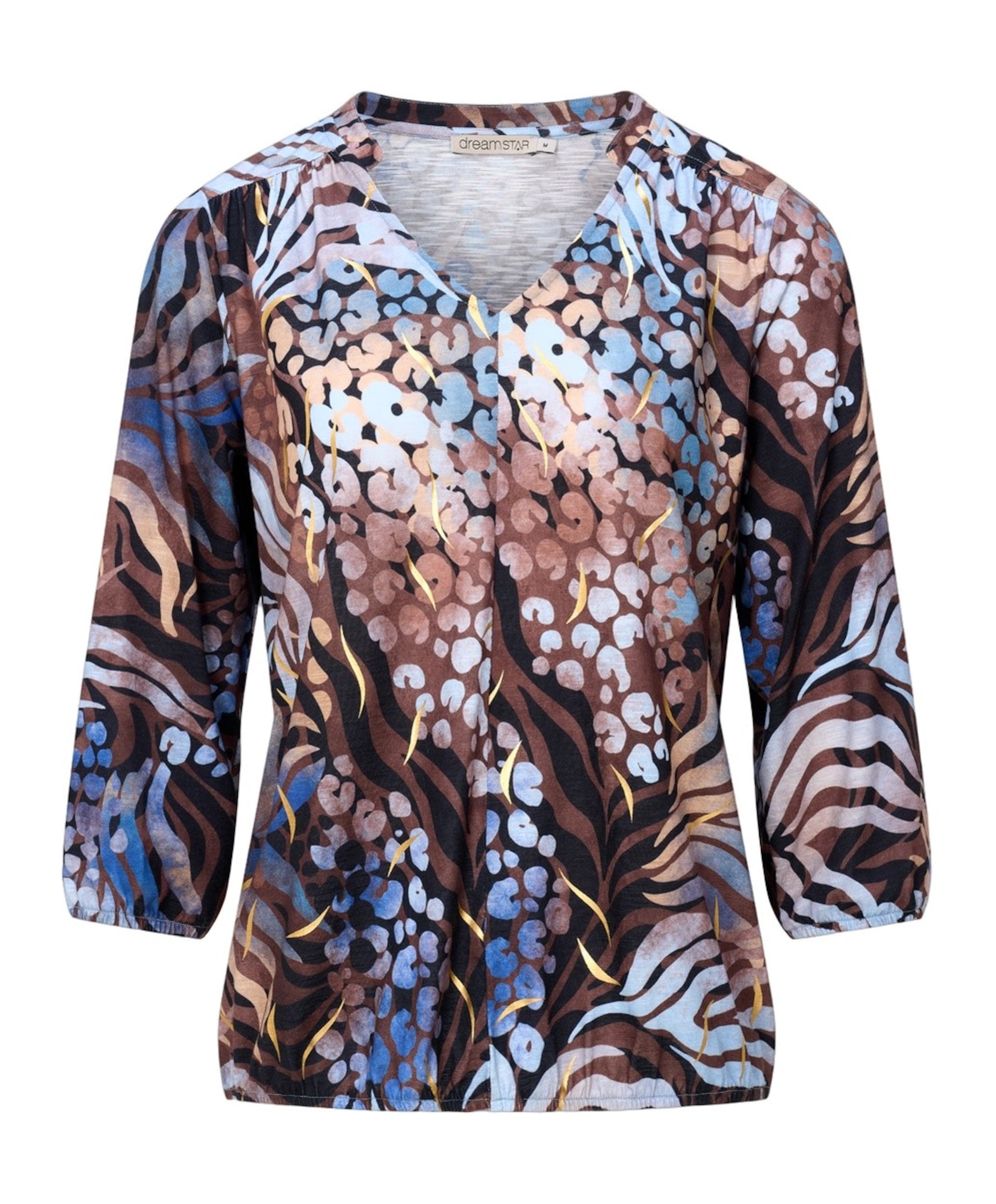 Dames longsleeve blauw