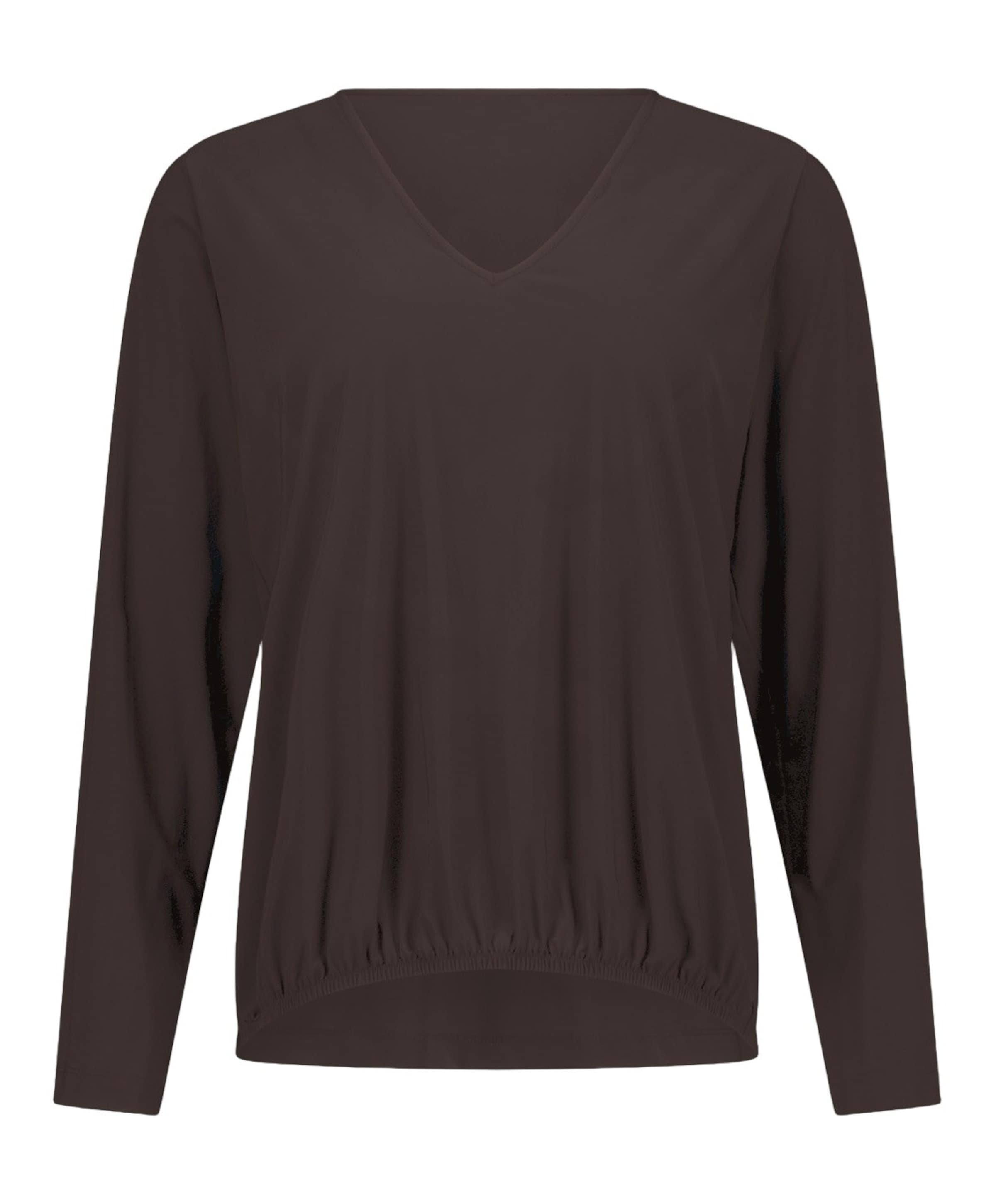 Dames longsleeve bruin