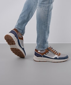 Connery heren sneakers grijs