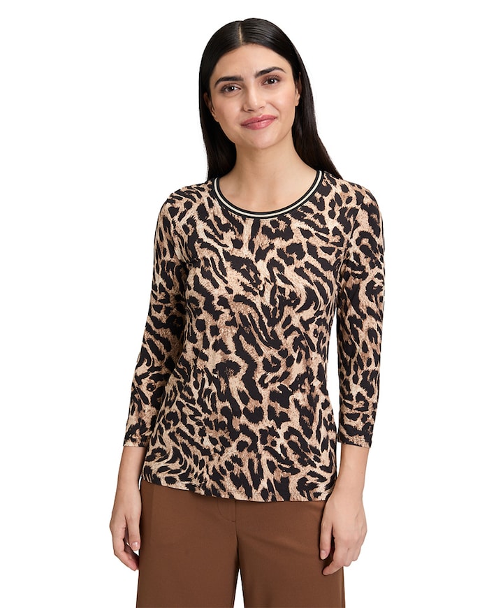 Dames longsleeve zwart