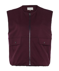 Dames gilet bordeaux