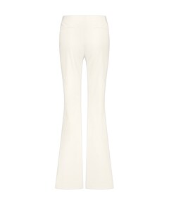 Flair LONG bonded trousers dames broek ecru