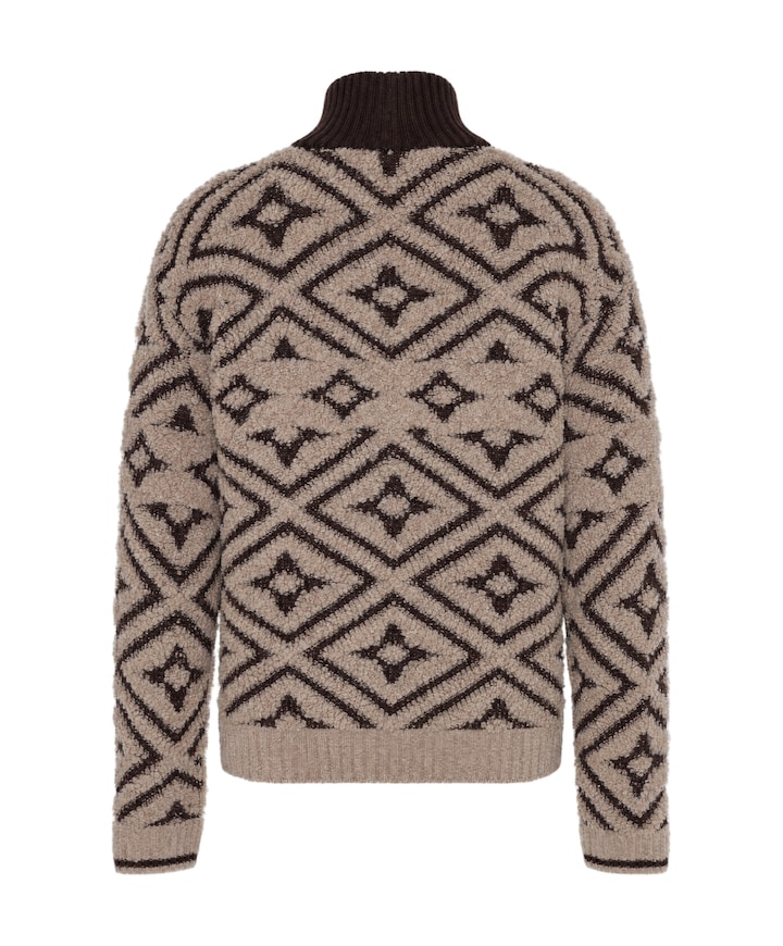 Heren vest bruin