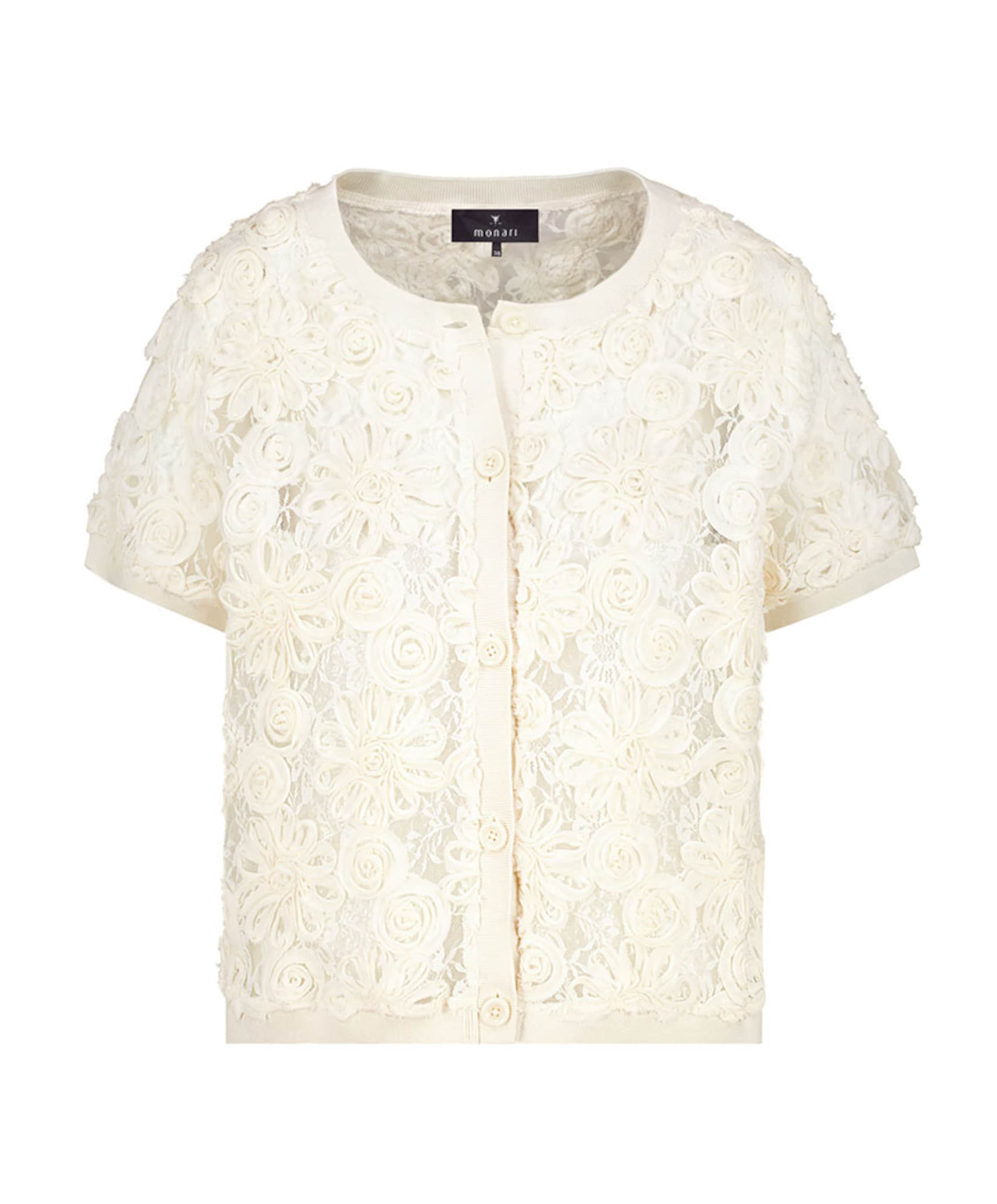 Dames vest ecru