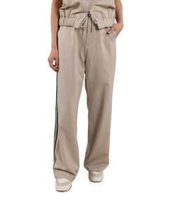 Vera Stripe broek beige