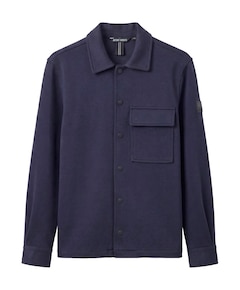 Jongens overhemd lange mouw blauw