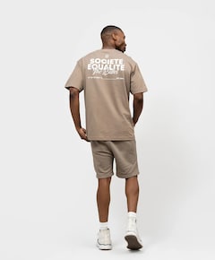 Uniseks t-shirt beige