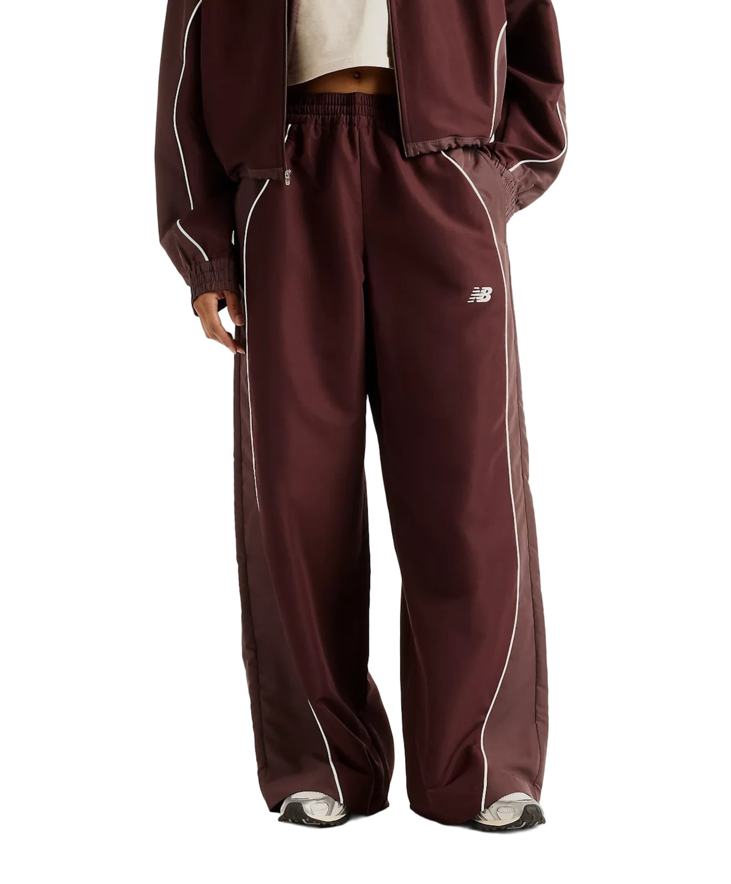 Trackside Woven Pant dames broek bordeaux