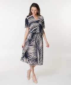 Dames jurk blauw