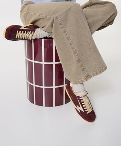 dames sneakers bordeaux